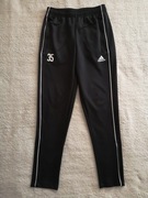 Czarne spodnie dresowe dresy Adidas Climalite 152 jak nowe