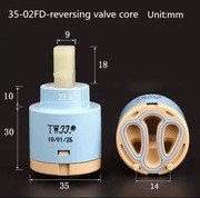 Wkład ceramiczny 35 mm do baterii – zawór mieszający, wysoka szpula