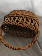 Koszyk wiklinowy na drobiazgi/koszyk wielkanocny