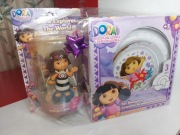 UNIKAT Dora Poznaje Świat figurka NowaZelandia szklane naczynia Nickelodeon