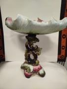 Secesyjna patera majolika