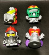 Srebrna  rzadka figurka super zings 4 szt