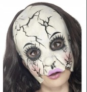 Maska na twarz Smiffys SF45594 lateks zombie odcienie szarości