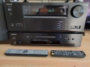 Amplituner Onkyo TX-NR6100, CD Onkyo C-7030, kartony