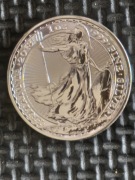 Brytania jedna uncja czystego srebra