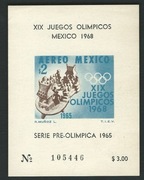 1967/8 Meksyk, XIX Olimpiada