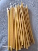 Świeca grecka tradycyjna woskowa 0,5-0,6cm Klasztor Św. Warłama. Meteory.