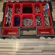 Pojemnik kubełek organizer Qbrick System PRO Organizer 300