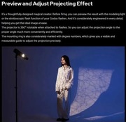 Nakładka Godox AK-R21 + adapter Bowens