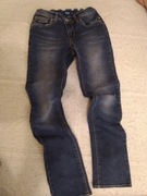 spodnie dziewczęce jeansy Levi's skinny pas 60-64 cm