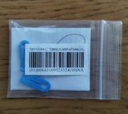 Zacisk drenu Medtronic (niebieski) NOWY