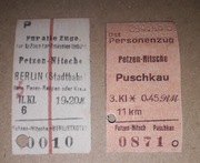 Magnes Bilet Petzen-Nitsche (Iłowiec) - Berlin / Puschkau