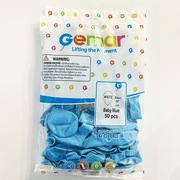 BABY BLUE Balony GEMAR #72 |12" (30 cm)|5 szt./op.