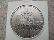 100 000 zł Solidarność 1990 typ A  1 oz  Ag