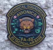 Naszywka FA-50 Avionics PVC