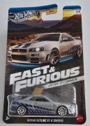 HOT WHEELS   NISSAN SKYLINE GT-R (BNR34)