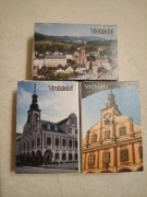 Zapałki kolekcjonerskie – Vrchlabí, Czechy – komplet 3 sztuki, pełne