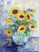 Obraz olejny Słoneczniki