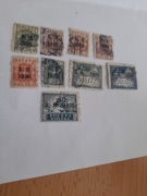 polska  -1920 śląsk cieszyński / zbiorek kasowanych