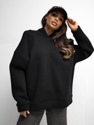 BLUZA DRESOWA OVERSIZE BASIC NOWOŚĆ OCIEPLANA 