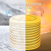 Profesjonalny żółty wąż ogrodowy marki Fevone 50metrów 25bar