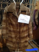 Futro naturalne norki strzyzone