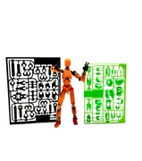 Mini Figurka robot kolekcjonerska ruchoma zestaw broni Legendy