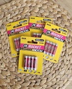 Akumulatorki AAA Rocket Recharge Accu 1000 mAh Ni-MH – 4 blistry / 16 szt.