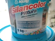 Farba fasadowa Mapei Silancolor Pittura, 5kg, kolor brąz nr 1154