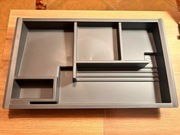 Organizer do szuflady . Przybornik na biurko. Antracyt. F-ra VAT