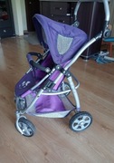 Wózek dla lalek Bayer Chic Emotion Plum, spacerówka, zabawka