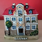 Magnes - figurka  3D Gdańsk - dom pod murzynkiem HAND MADE