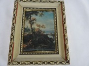 Obraz miniatura na jedwabiu  ,,Most "