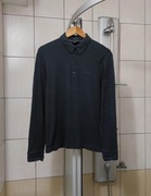 longsleeve bluzka t-shirt M medium koszulka polo polówka Hugo Boss szara si