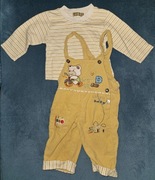 Komplet dziecięcy bluzka i ogrodniczki