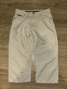 Lniane spodenki Hugo Boss Alabama 34/34 pas 80cm