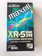 Kaseta S-VHS MAXELL XR-S 240 BLACK nowa