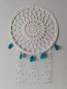 Mandala ~ łapacz snów ~ śr. 40 cm ~ szydełko