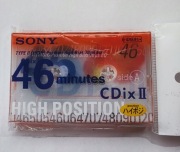 Nowa Kaseta magnetofonowa SONY CDix II 46