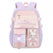 Plecak RABBIT sweet szkolny uniwersalny kieszonki, odblaski 