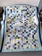 Narzuta-patchwork "Kwadraciki"