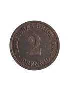 Niemcy 2 pfennig 1906 D