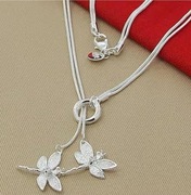 Naszyjnik ważki srebro 925