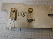 Radiator z tranzystorami AC187/188 i termistorem