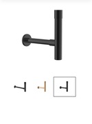 Roca Naia brushed titanium black syfon umywalkowy A5064031NM