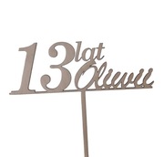 Topper urodziny,personalizowany,imię,