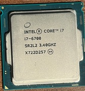 Intel I7-6700 4x 3.4GHz - 4.0GHz s1151 6gen