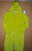 34^ The Grinch strój przebranie kombinezon 11/12 Lat_146/152 cm