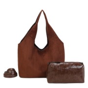 INES DeLAURE Shopperka camel A-236