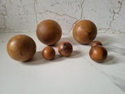 Drewniane kule dekoracyjne Kule do gry Bule Boho